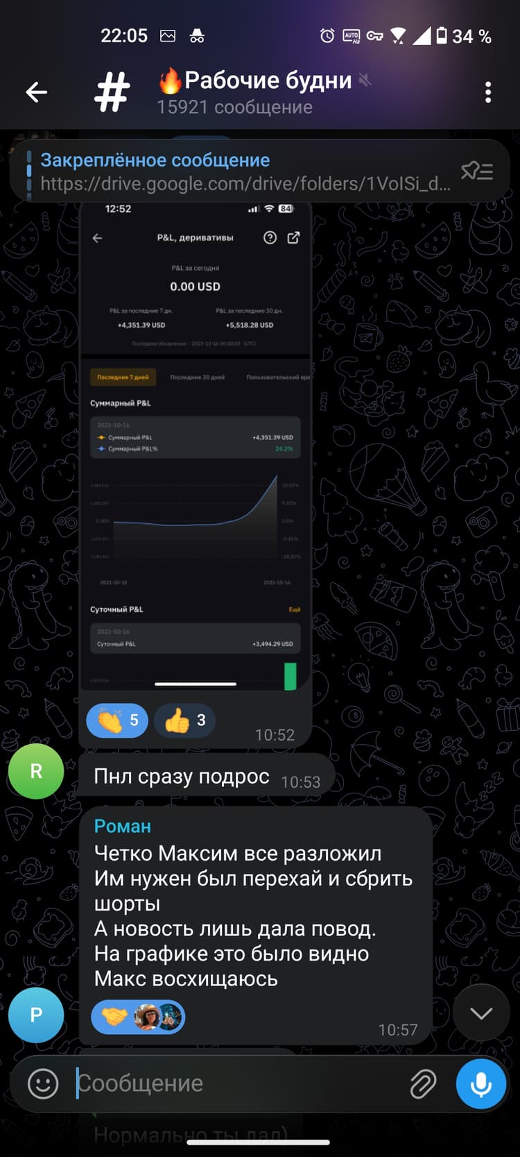 Результат студента 22